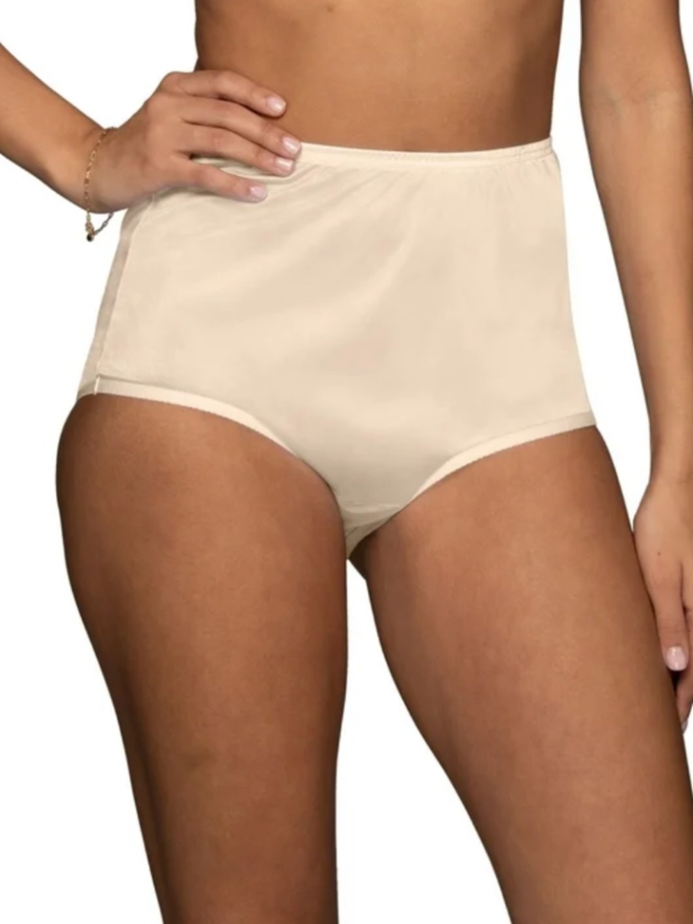 Vanity Fair Lingerie Perfectly Yours Ravissant 3-Pack Brief Panty Set Fawn Asst - Picture 2 of 6